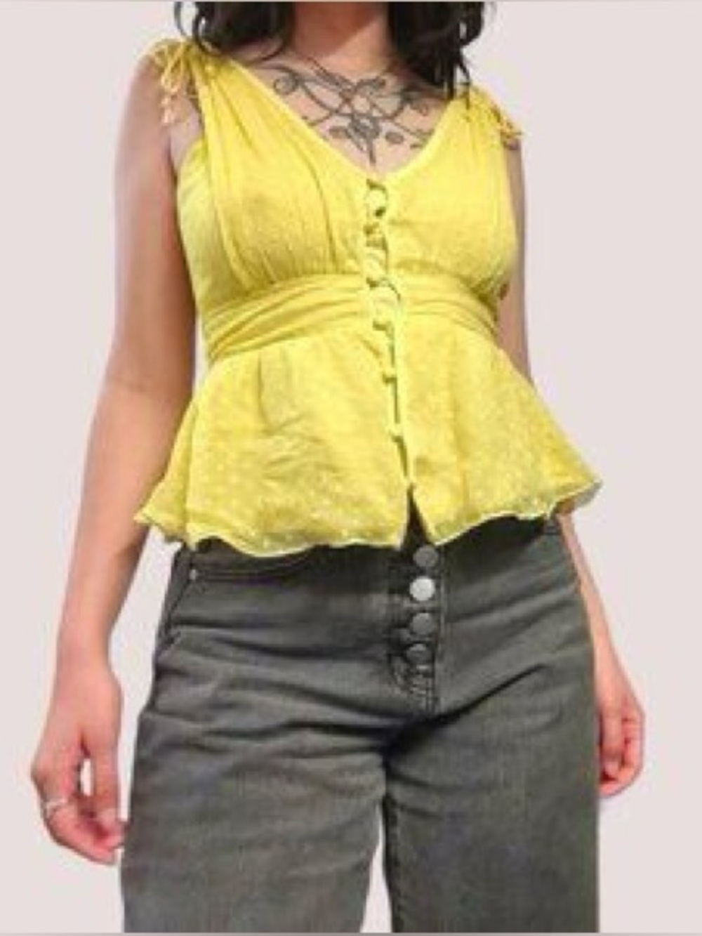 Abercrombie Peplum Tank